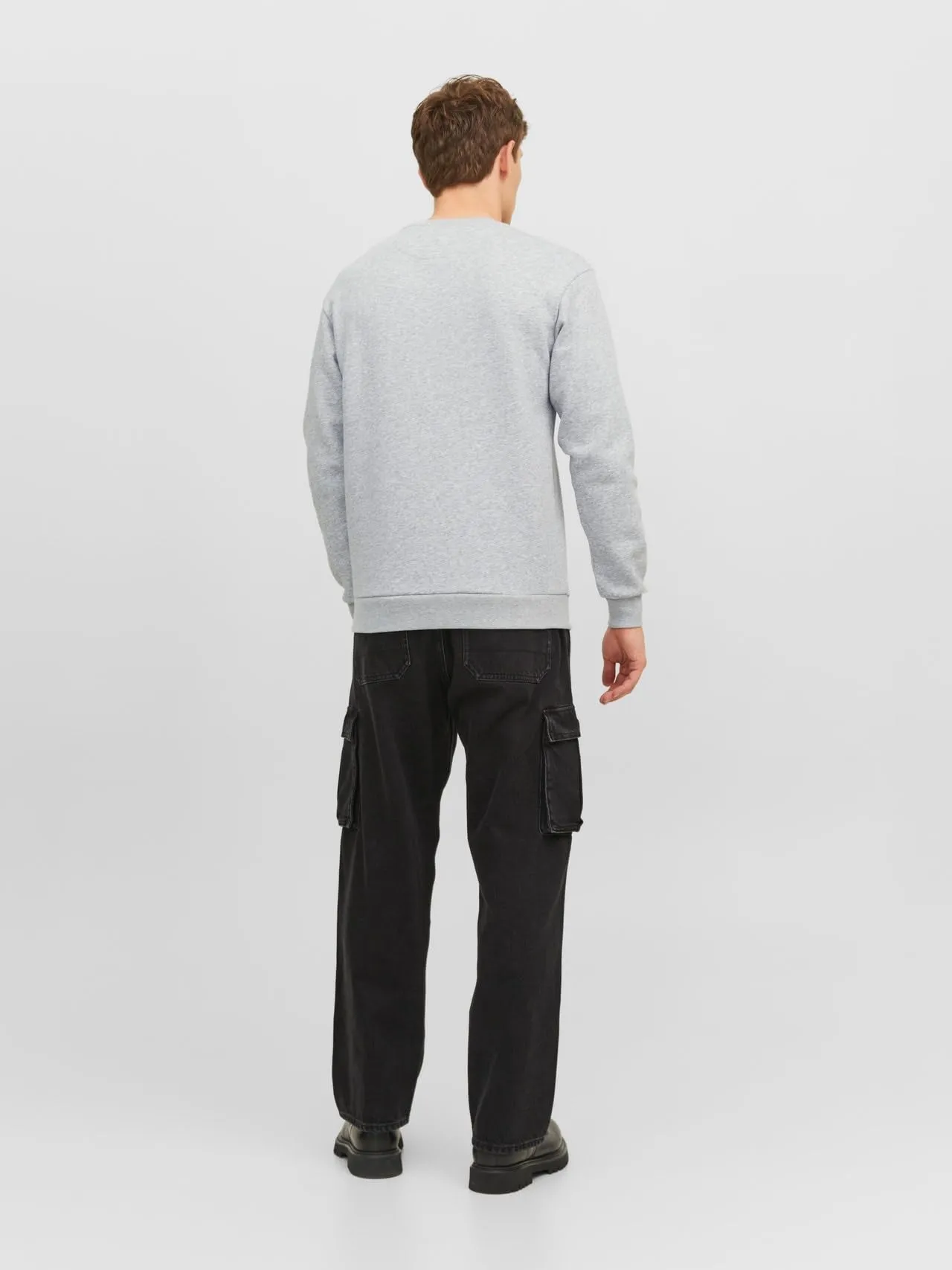 Felpa Semplice Grigio 3x_l - immagine 2