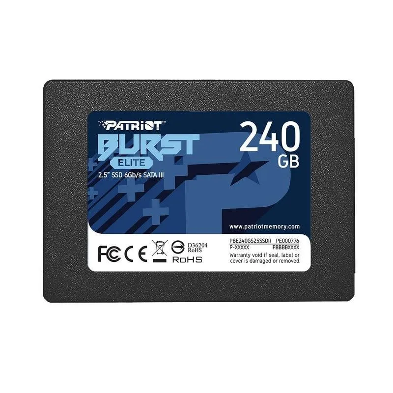 Disco Duro Patriot Burst Elite 240GB SSD 2.5" 450MB/s SATA III - immagine 1