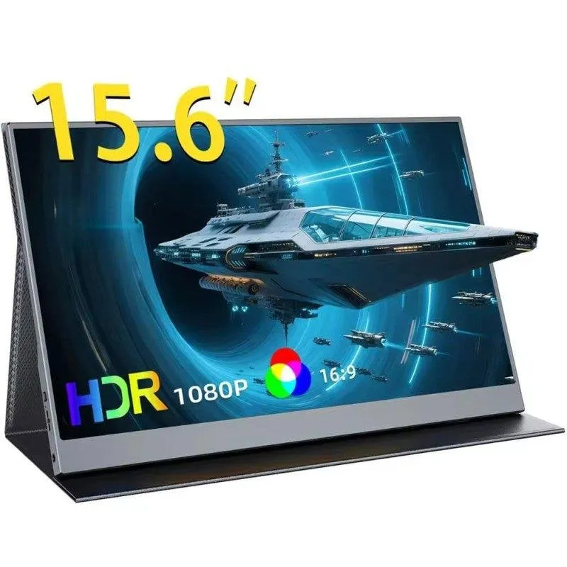 Monitor Uperfect 15.6" FullHD 60Hz IPS FreeSync HDR Tempo di Risposta Rapido - immagine 1