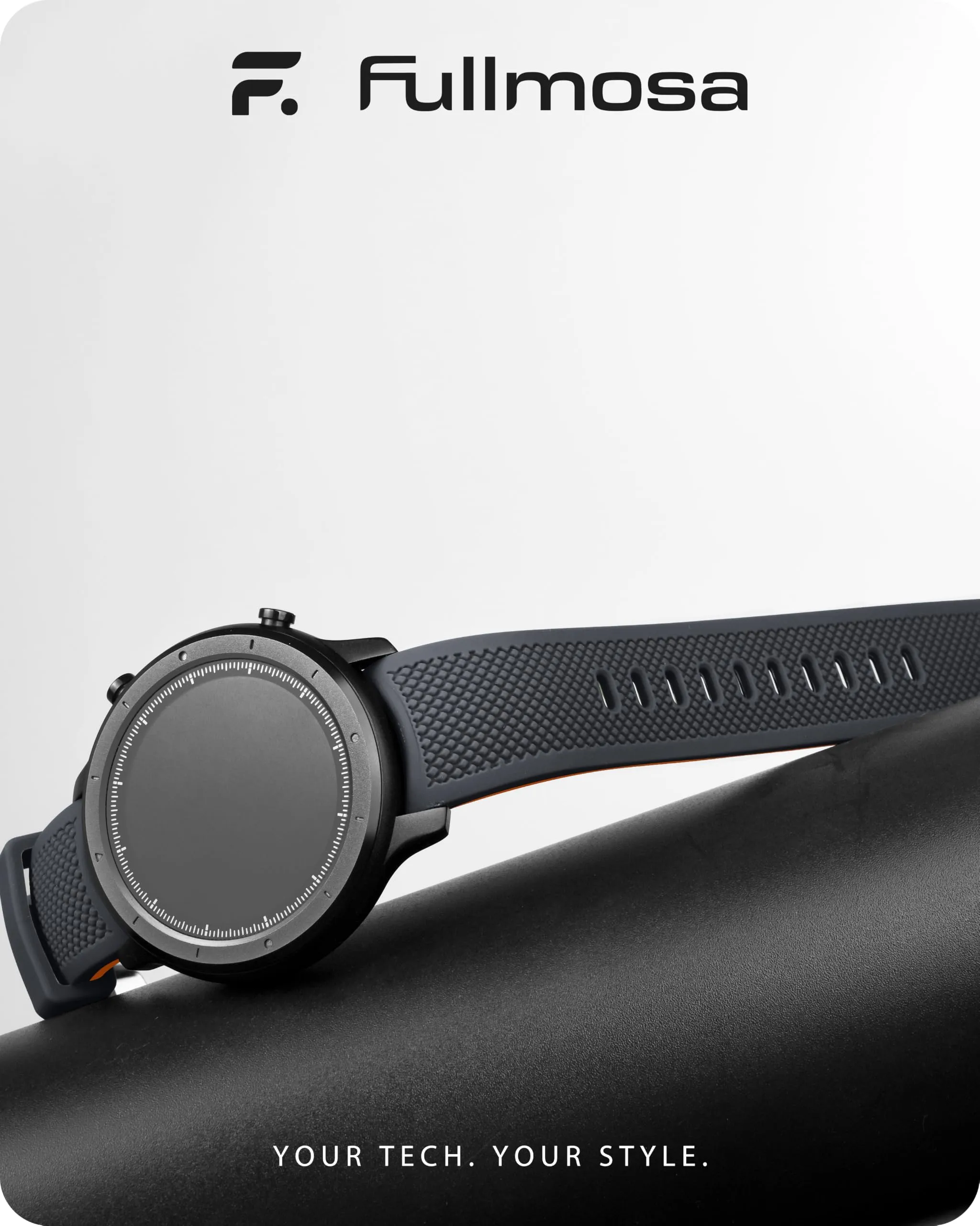 Fullmosa Cinturino 20mm Silicone per Orologio e Smartwatch, Sgancio Rapido - immagine 2