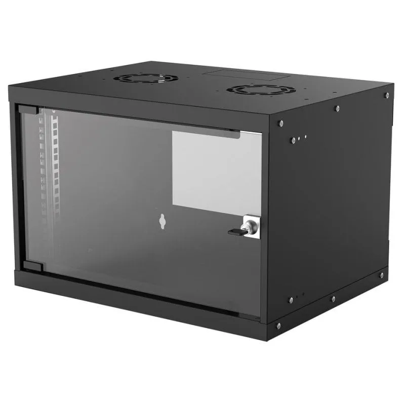 Intellinet 714143 Rack a Muro 6U 19" Acciaio Nero - immagine 1