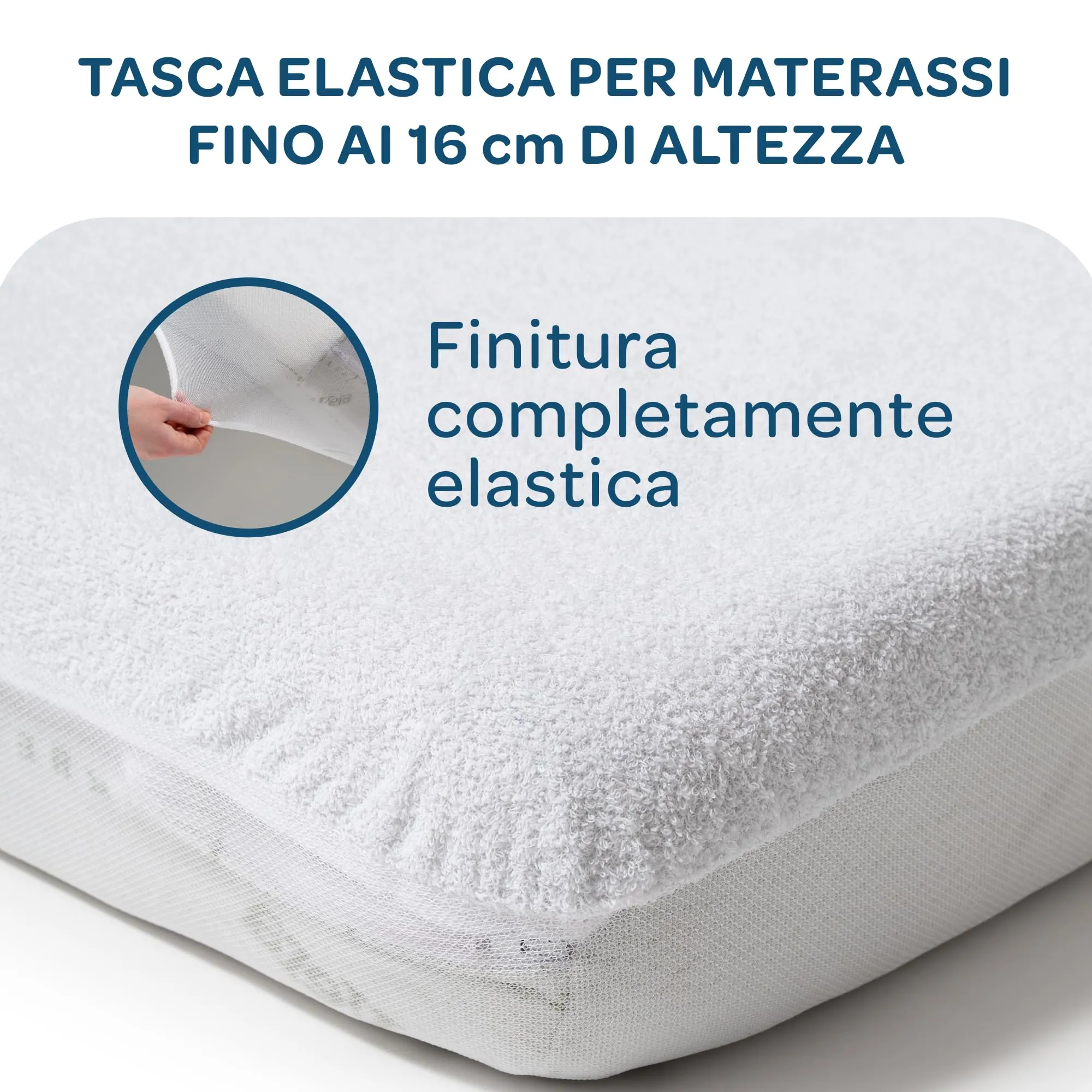 DOLCI SOGNI Materasso Bambini 120x200 - Materasso Letto Singolo - Alto 14cm, Schiuma Traspirante H2, Fodera Anallergica, Certificato Oeko Tex 100 e CertiPur, Antiacaro, Durevole - Made in Italy - immagine 7