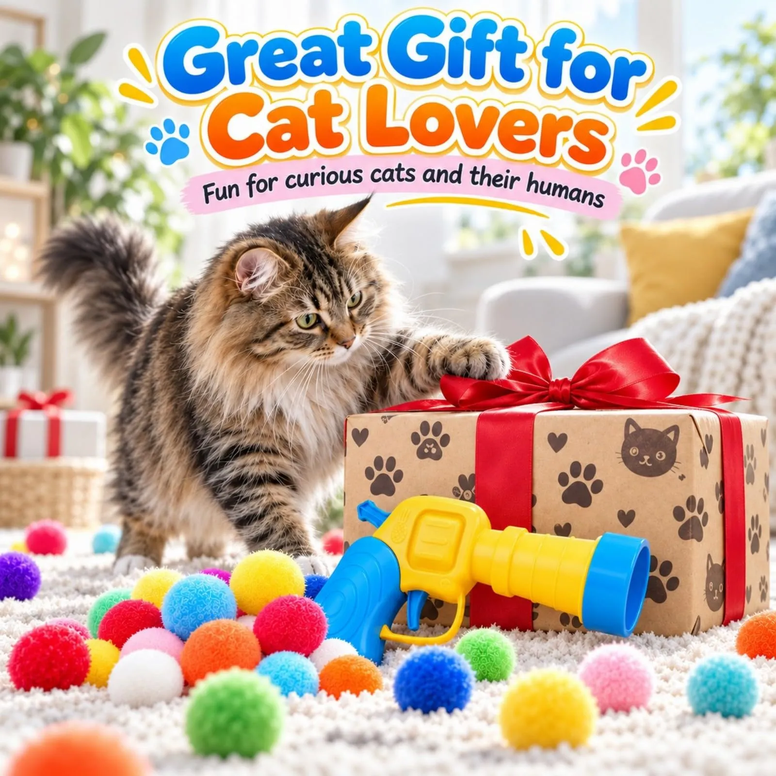 FePen Palline Morbide per Gatti 100 Pezzi, Giocattoli Interattivi per Gatti - immagine 7