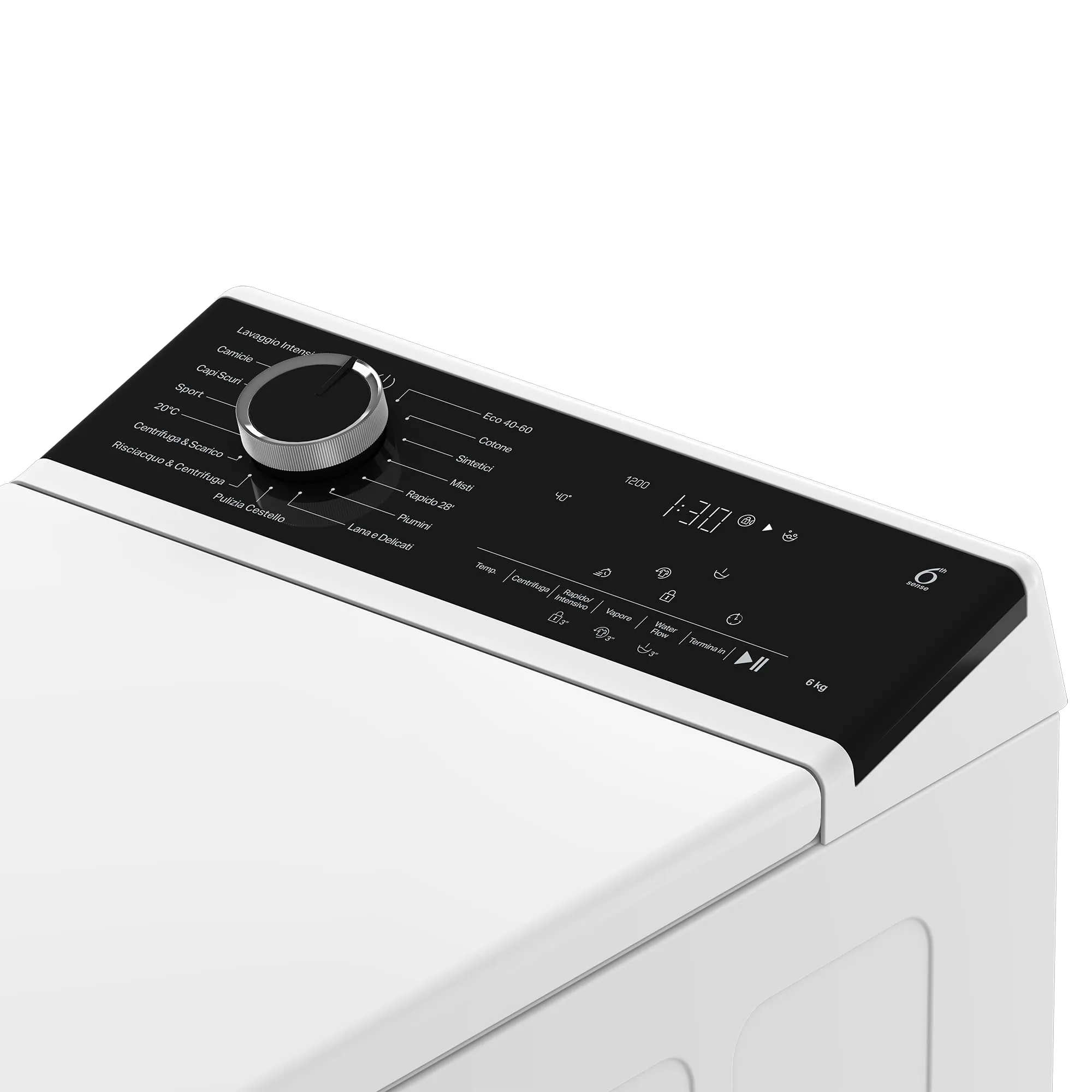 Whirlpool WTL 66 IT Lavatrice Carica Dall’alto 6 kg 1200 giri/min, Classe A - immagine 5