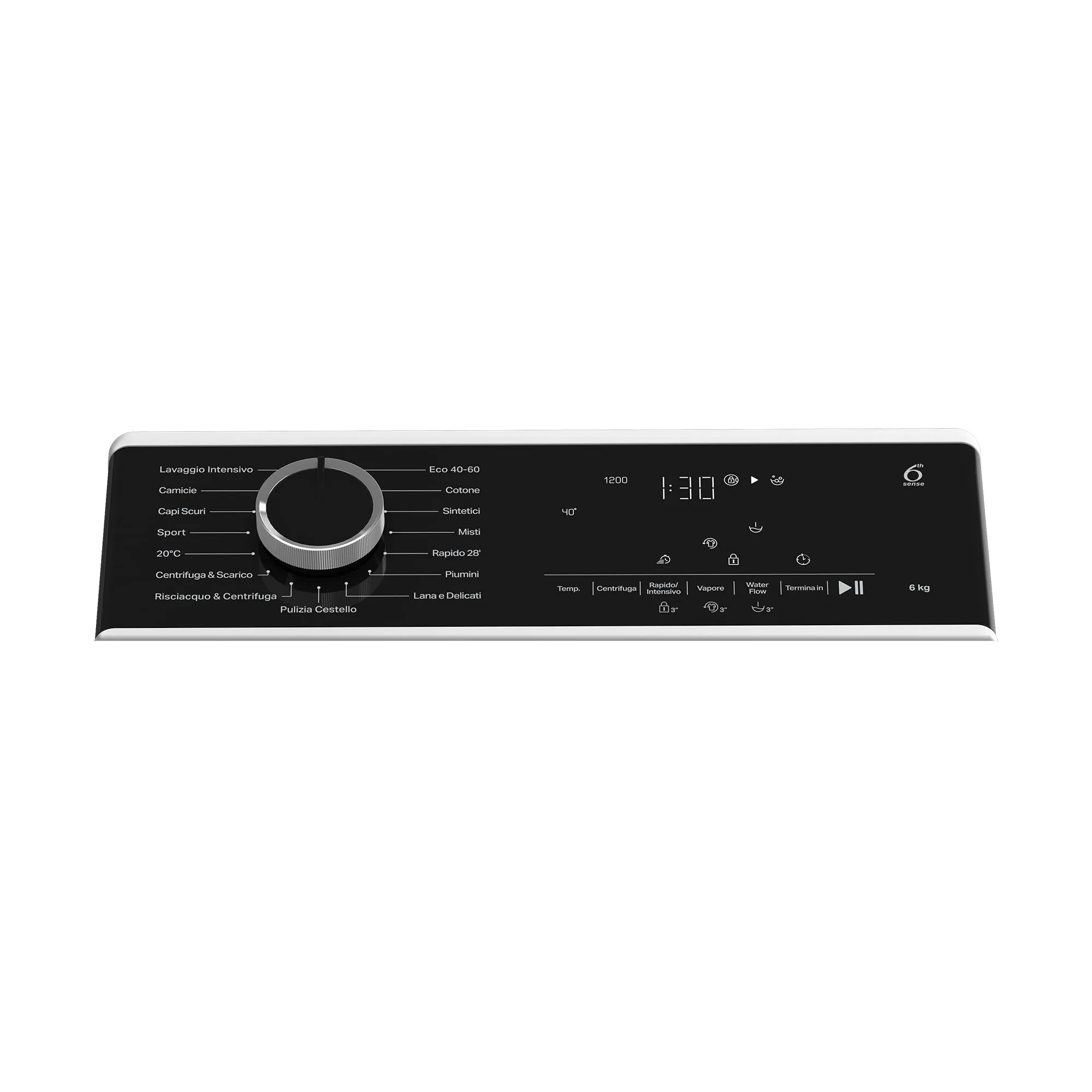 Whirlpool WTL 66 IT Lavatrice Carica Dall’alto 6 kg 1200 giri/min, Classe A - immagine 6