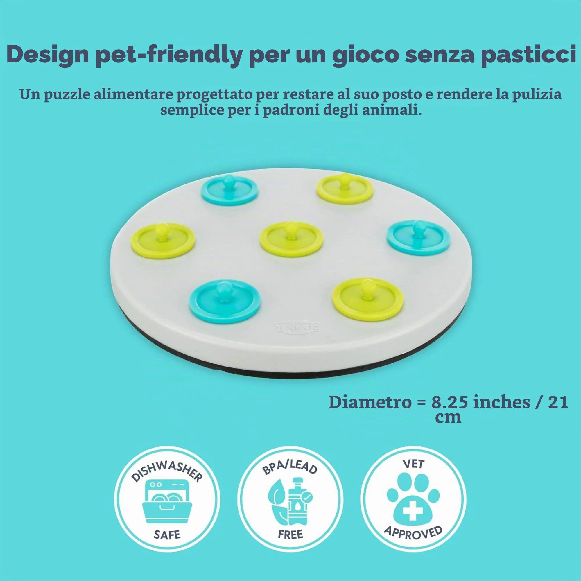 Trixie Coniglio Snacky Board Treat Trovare Gioco Animali Domestici Divertimento - immagine 5