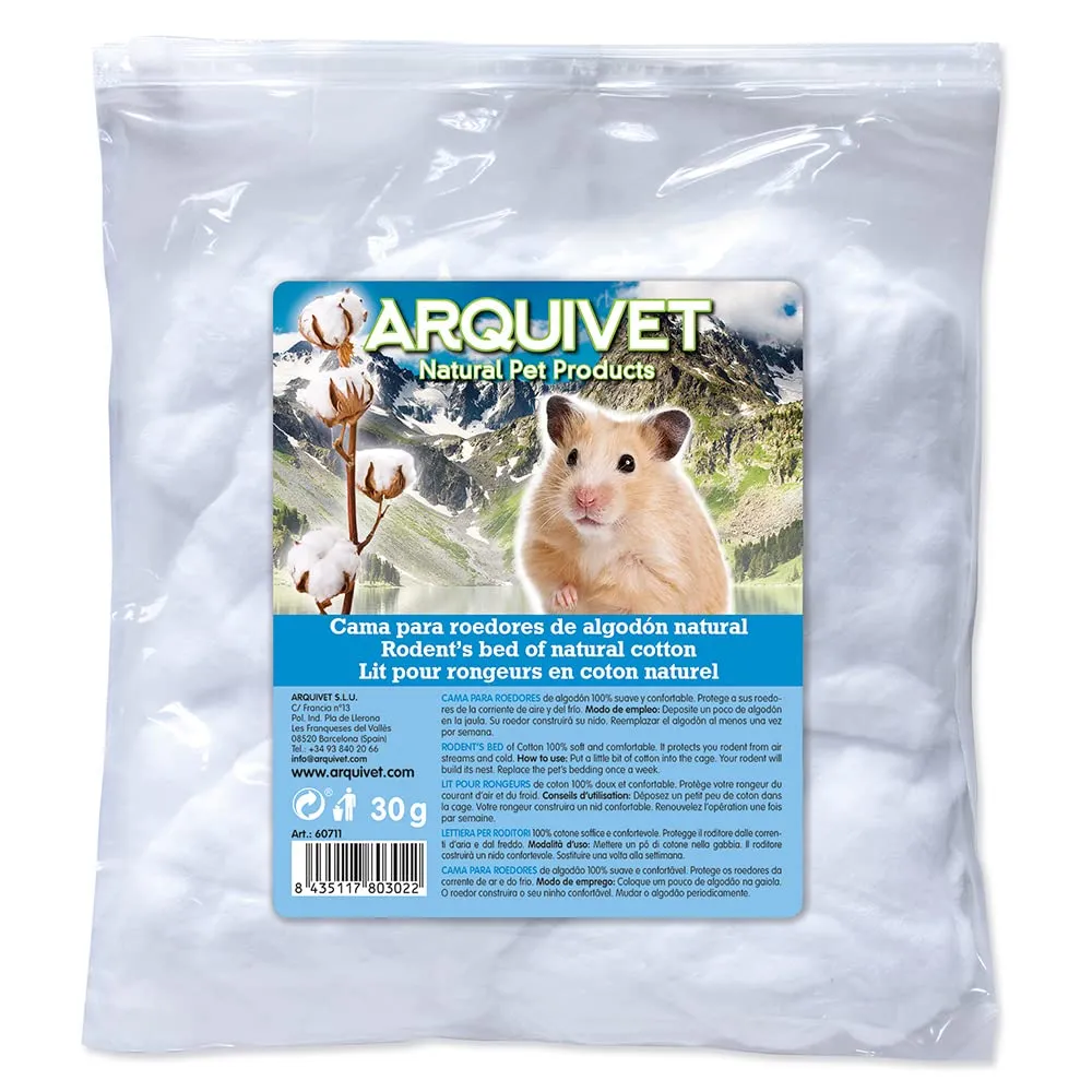 arquivet 8435117803022 – Termico per Hamsters Bianco 30 gr - immagine 1