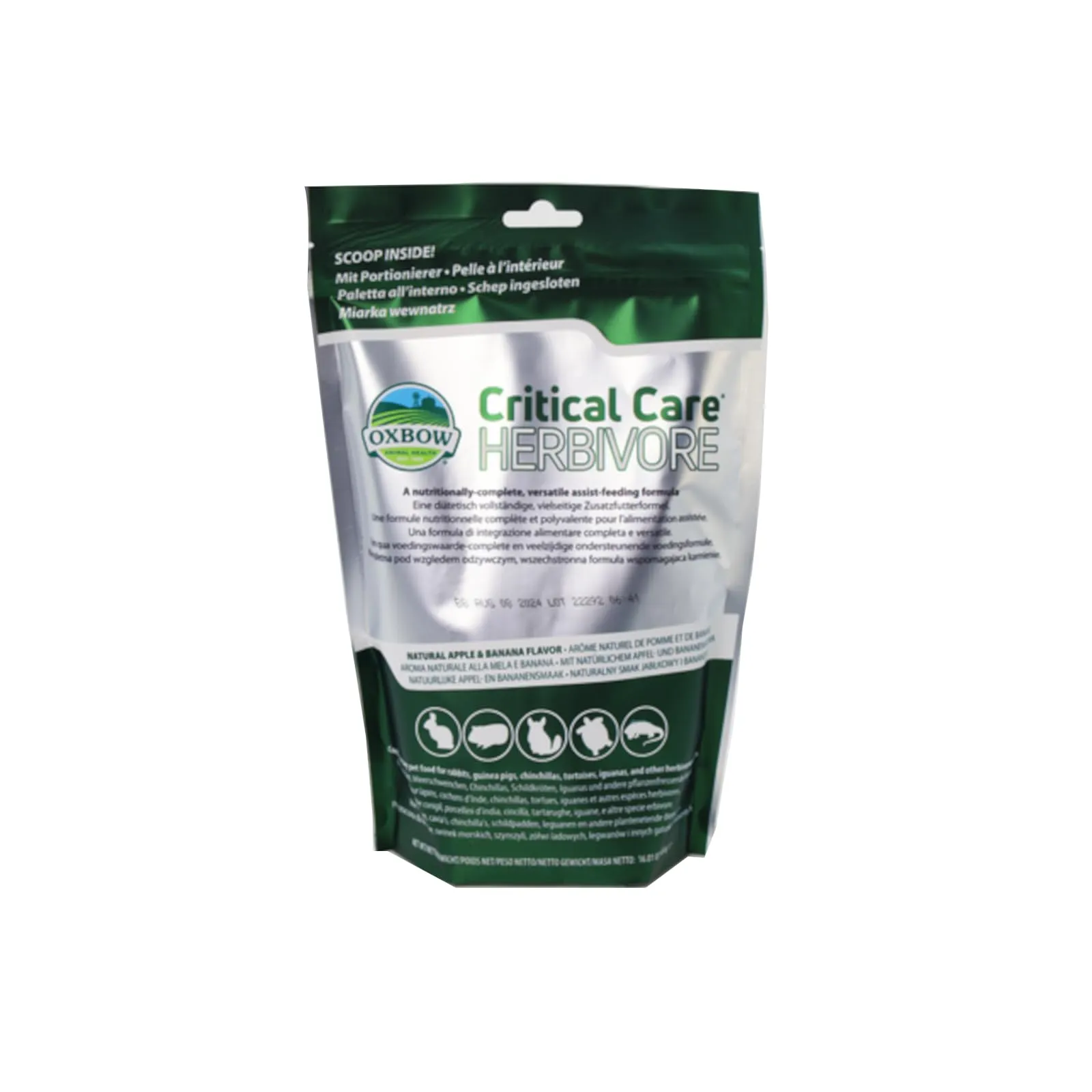 Oxbow HERBIVORE CRITICAL CARE MELA/BANANA 454 GR - immagine 3