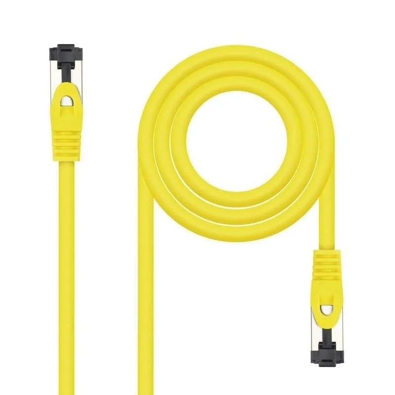 Cavo di rete Nanocable 10.20.2002-Y Cat8.1 SSTP rame 2 m giallo - immagine 1