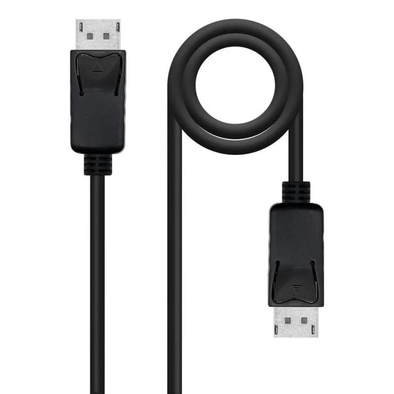 Cavo DisplayPort Nanocable 10.15.2801 1 m CCS 8K HDR MST Nero - immagine 1