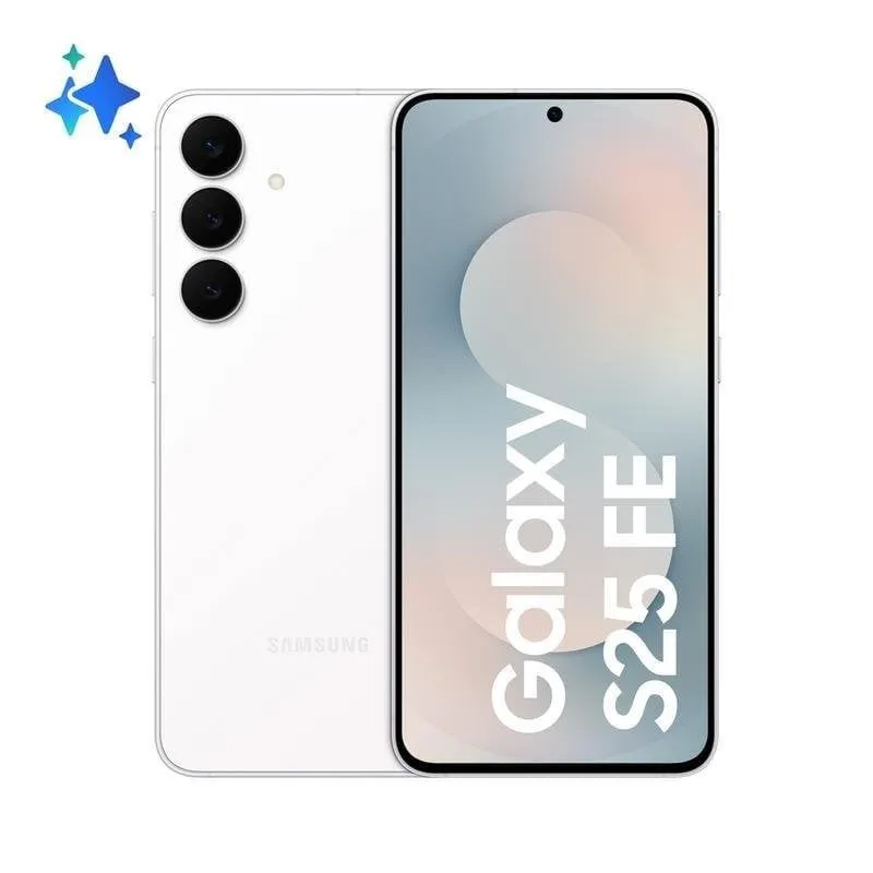 Samsung Galaxy S25 FE 5G 8GB Bianco 128GB 6.7" Display AMOLED - immagine 1