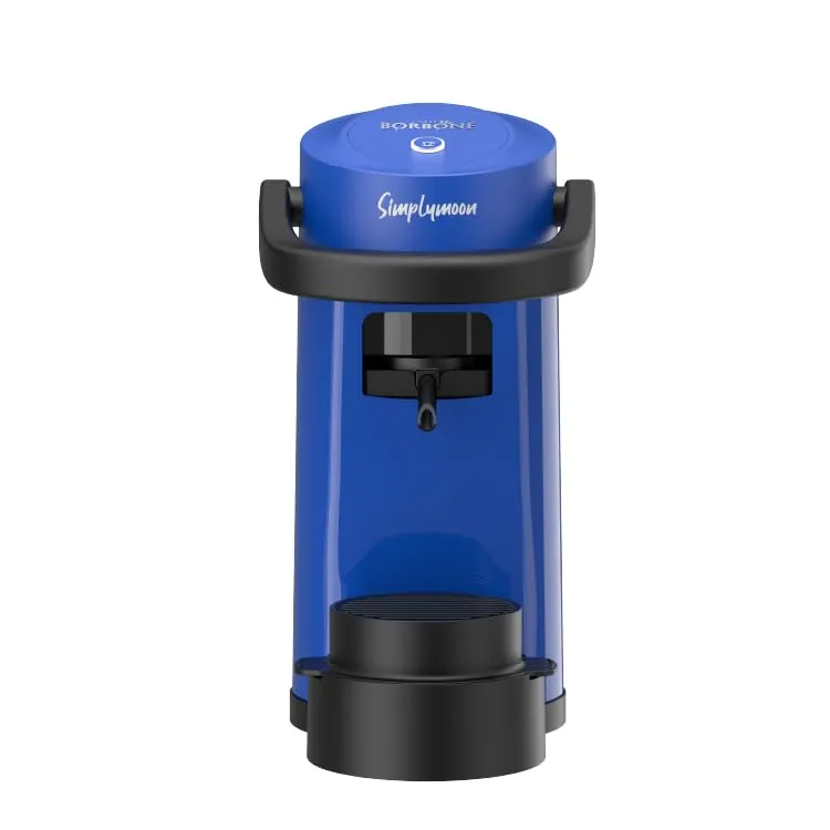 CAFFÈ BORBONE Simplymoon Macchina da Caffè a Cialde (Blu, Macchina + Cialda Blu) - immagine 2