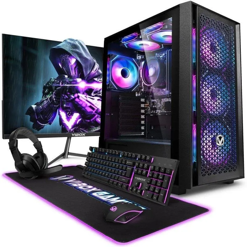 Vibox I-32 AMD Ryzen 3 3200G 16GB 1TB NVMe Monitor 21,5" Kit Gaming WiFi - immagine 1