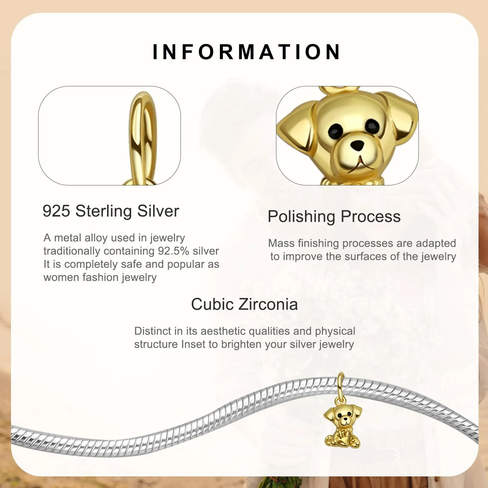 RIMGORIS Ciondolo in argento Sterling 925 per braccialetti da donna, collana a forma di teschio, cuore, rubino, ali d'angelo, Love Wife I Love You Forever, da donna, scintillante, infinito, cuore - immagine 4