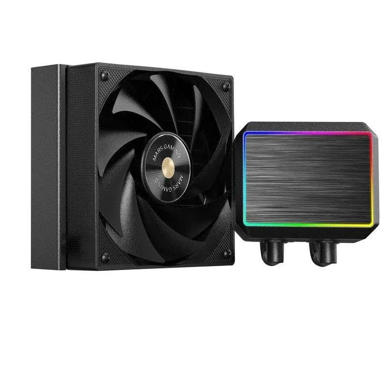 Refrigerazione Liquida Mars Gaming ML-PROII120 120mm 1 Ventola Nera - immagine 1