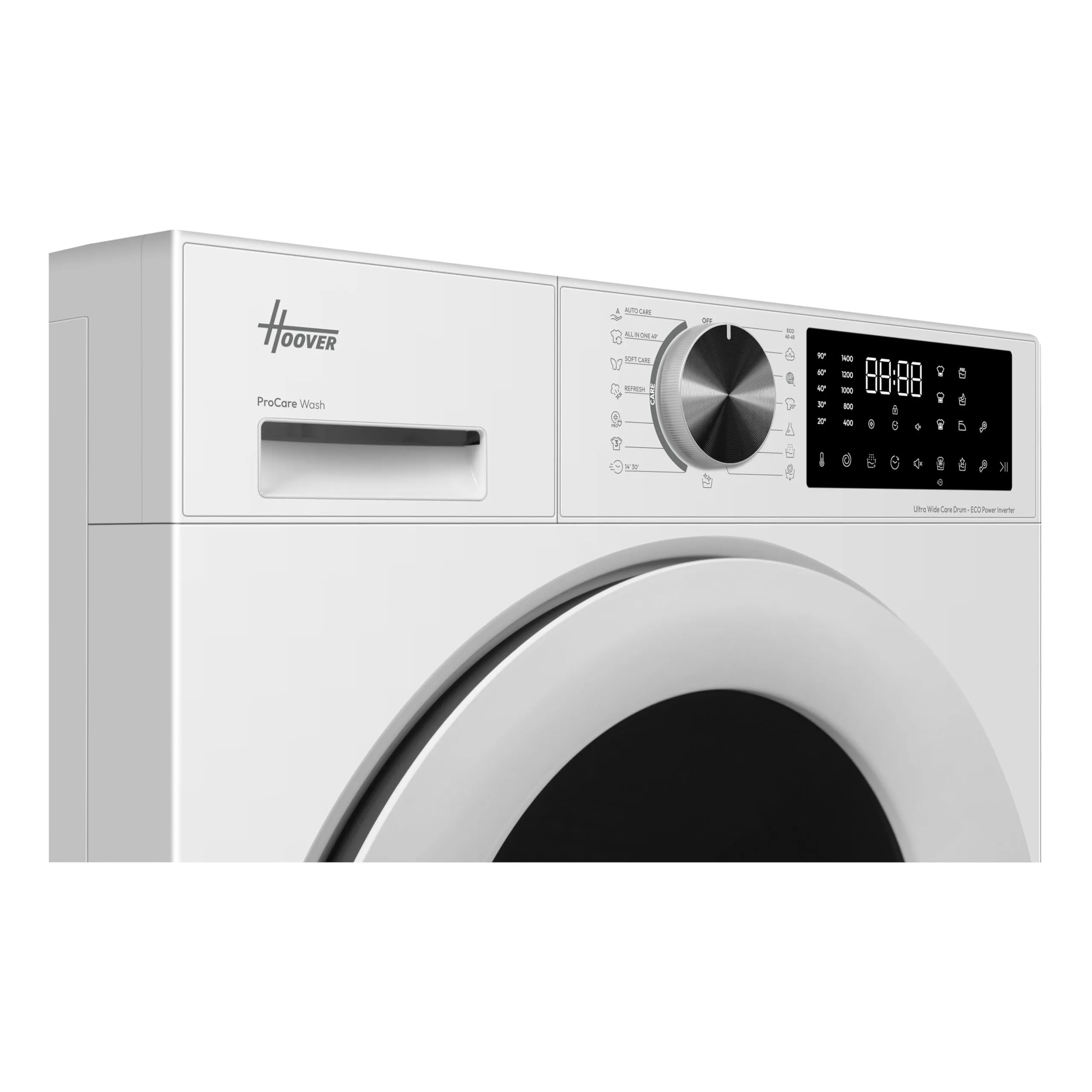 Hoover H-CARE 300 Lavatrice 13 Kg, 1400 Giri, Classe A-40%, Bianca - immagine 7
