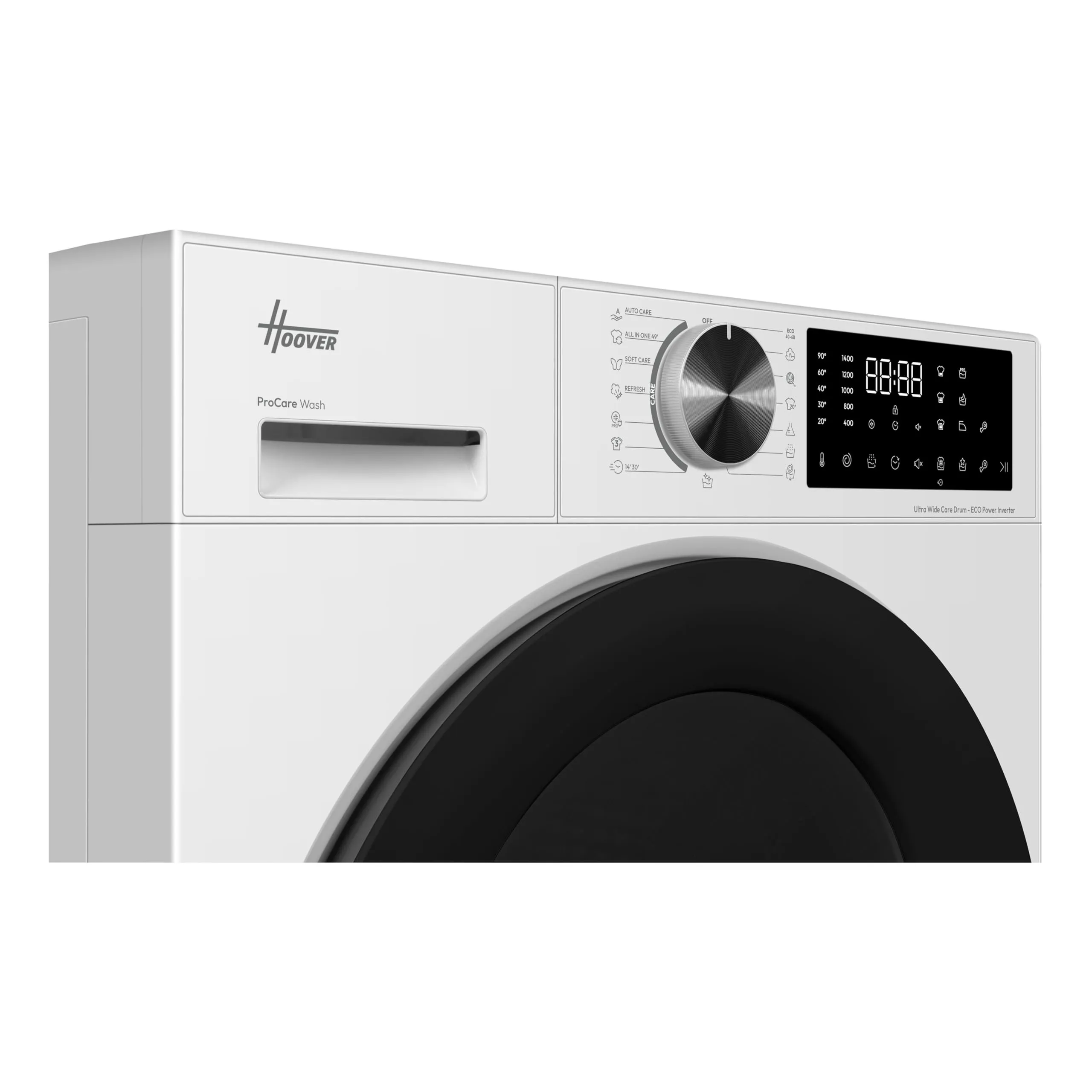 Hoover H-CARE 300 Lavatrice 10 Kg, 1400 Giri, Classe A-40%, Bianca - immagine 6
