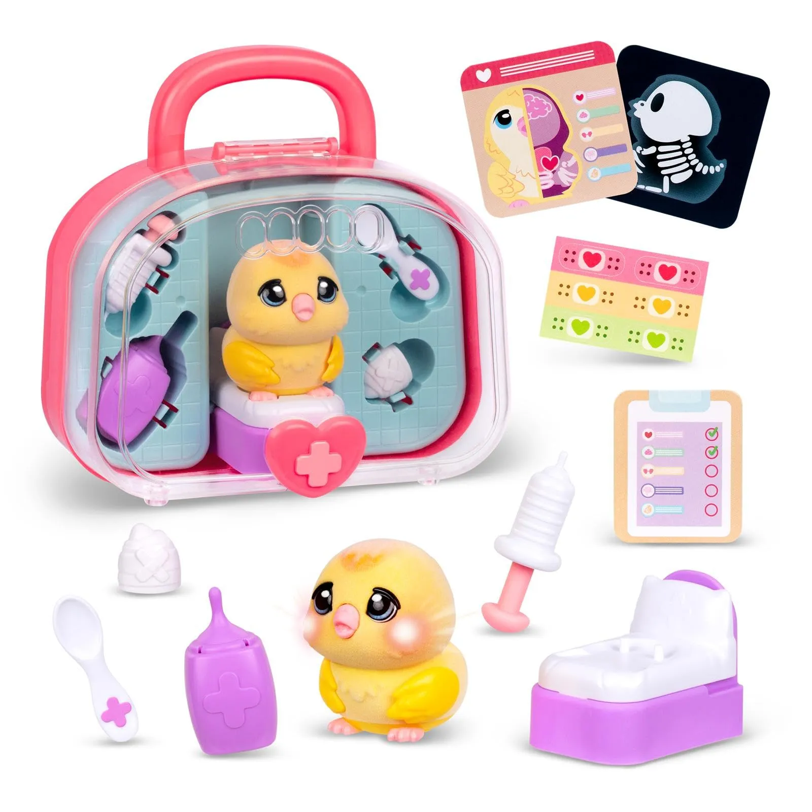 Rocco Giocattoli Little Live Pets Ouchies Kit del Veterinario - Chirpy il Pulcino - immagine 3