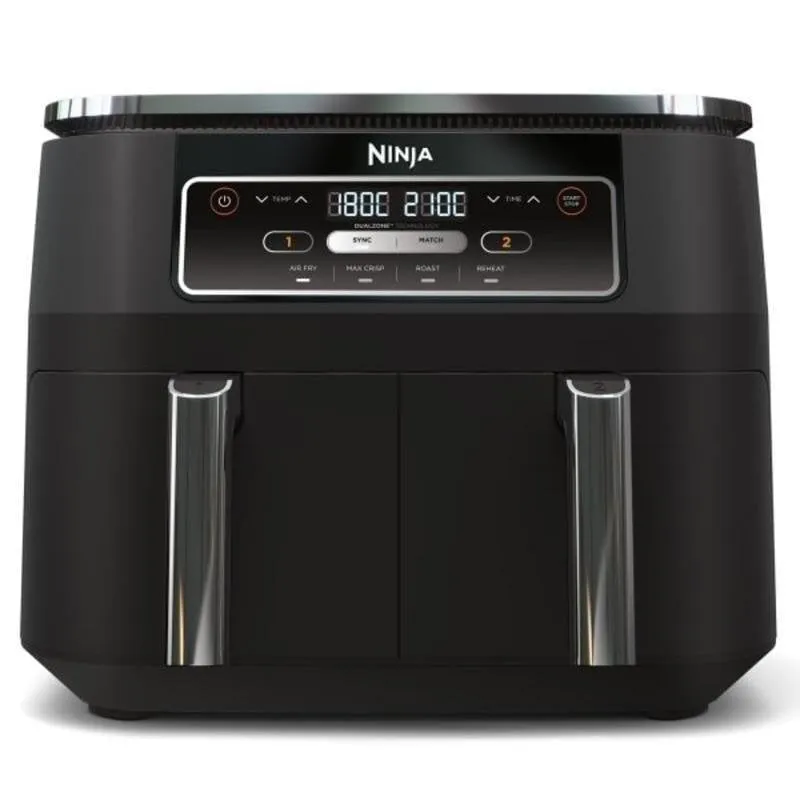 Friggitrice ad Aria Ninja Foodi Dual Zone AF200EU Doppio Cestello 7,6 L 2400 W - immagine 1