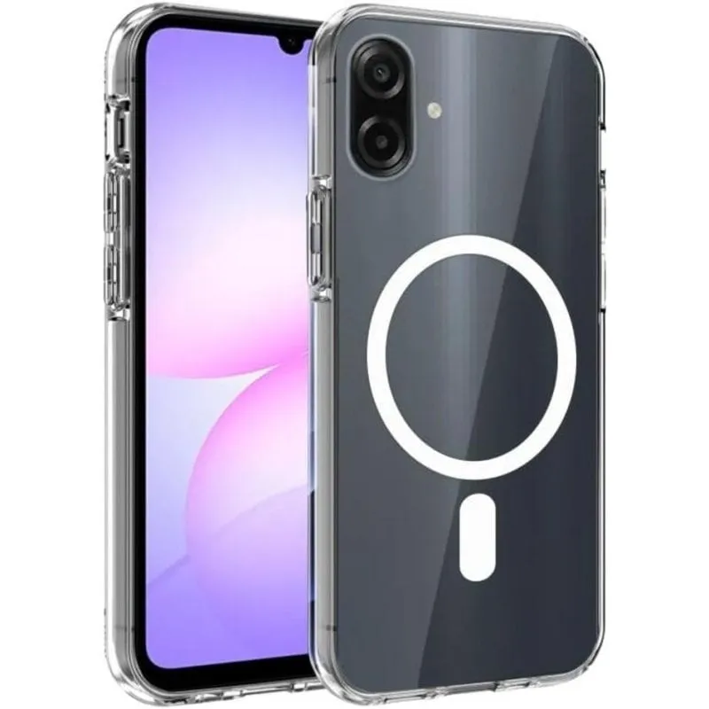 Custodia per smartphone Cool Magnetica Trasparente Antiurto MagSafe per Samsung Galaxy A07 - immagine 1