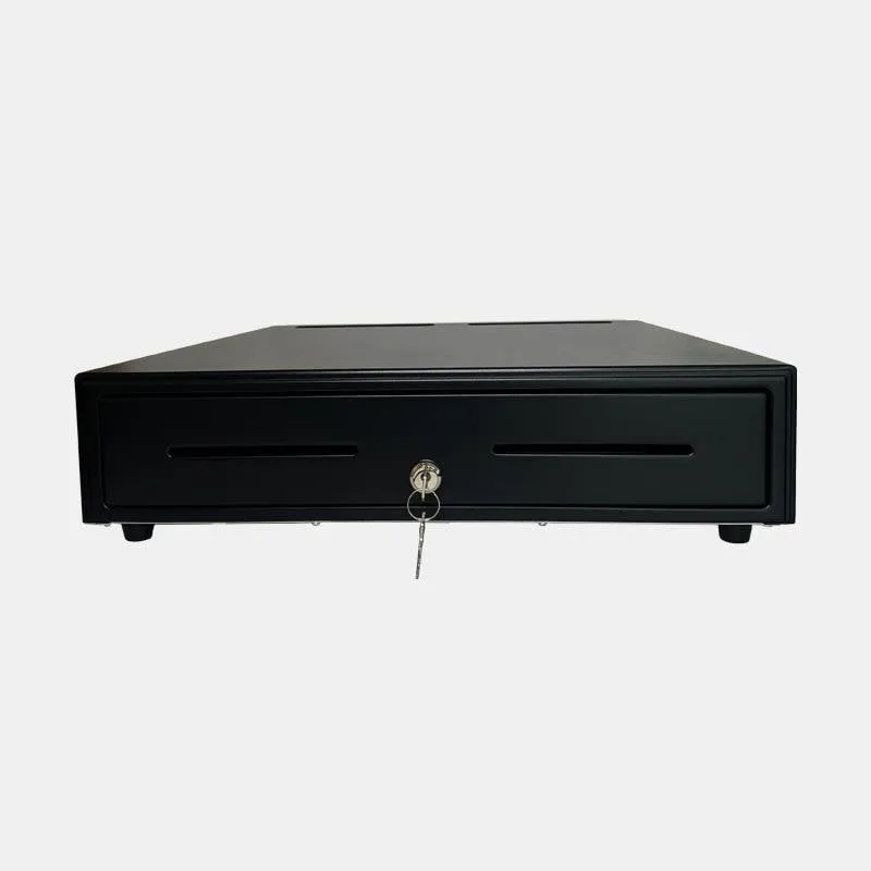 Cassetto portadenaro Premier 460 HQ-B acciaio nero manuale e automatico 24 V - immagine 1