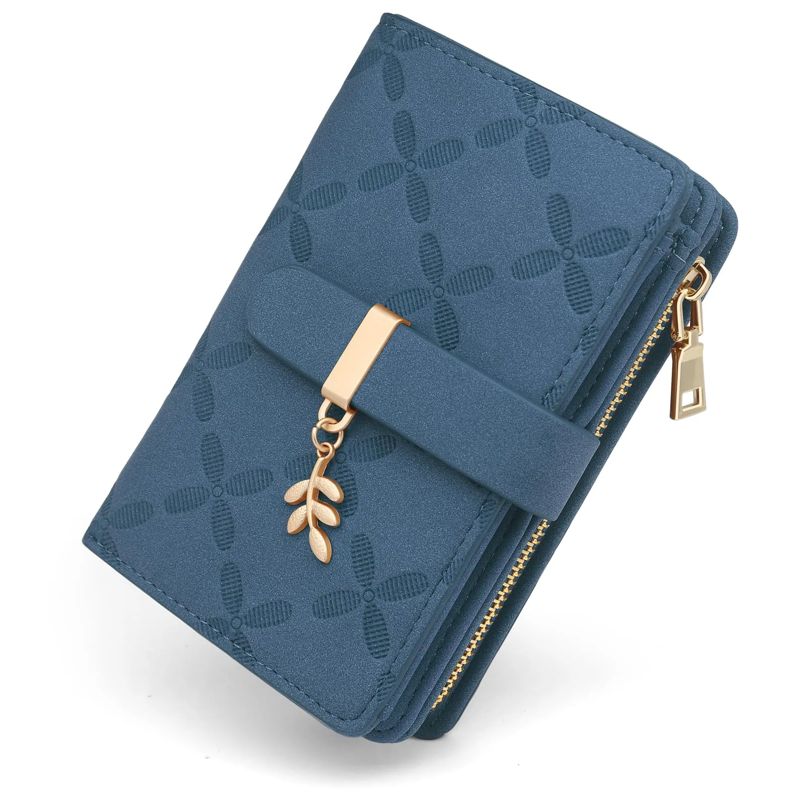 REETEE Portafoglio Donna Piccolo in Pelle con Blocco RFID e Portamonete - immagine 1