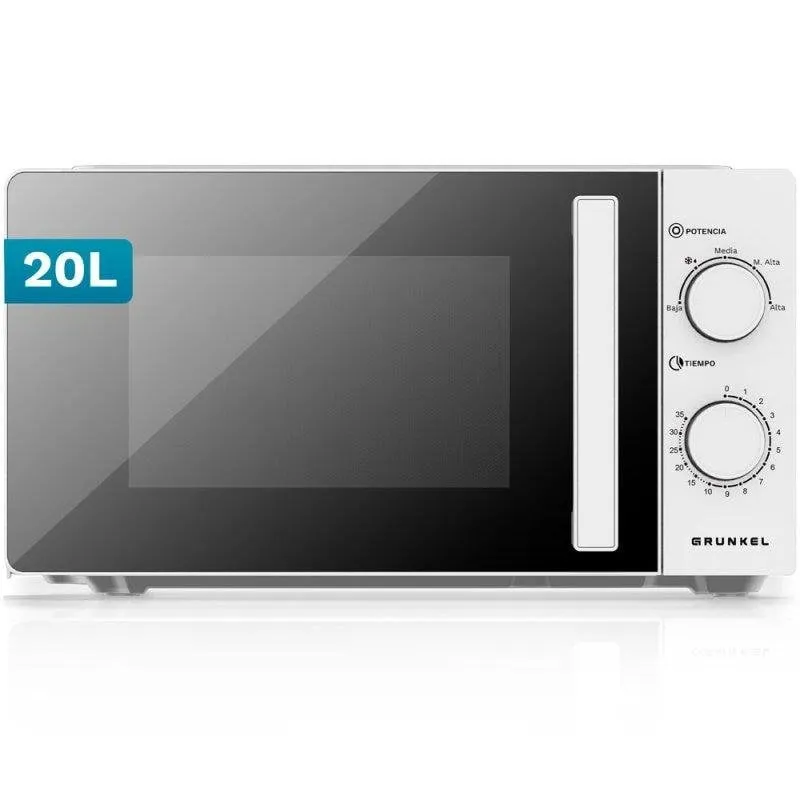 Microonde Grunkel MW-20EASY 20L 700W 5 livelli Funzione Scongelamento - immagine 1