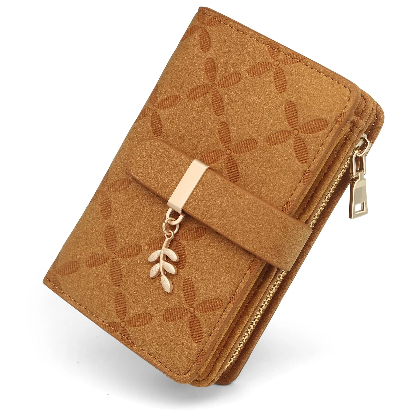 REETEE Portafoglio Donna Piccolo in Pelle con Blocco RFID e Portamonete - immagine 1