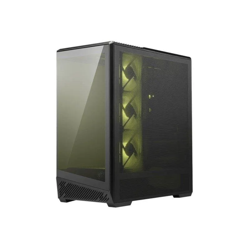 Case MSI MAG PANO 130R PZ Midi Tower Nero ATX USB-C Raffreddamento Avanzato - immagine 1