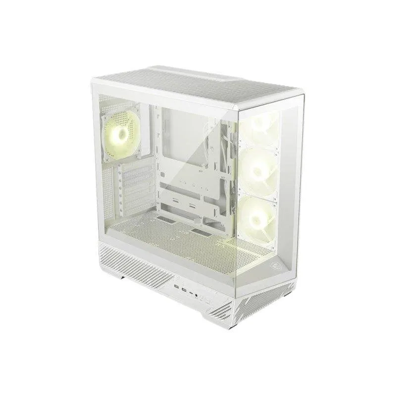 Case MSI MAG PANO 130R PZ WHITE ATX Midi Tower bianco USB-C 4 ventole - immagine 1