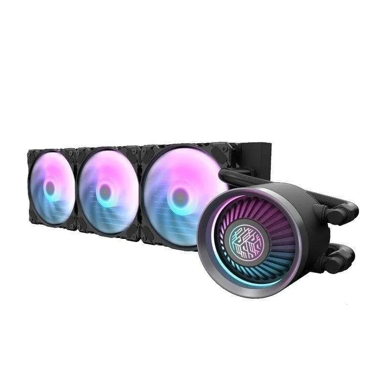Refrigeración Líquida darkFlash Nebula DN-360 360mm 3 Ventiladores ARGB Specchio Infinito - immagine 1