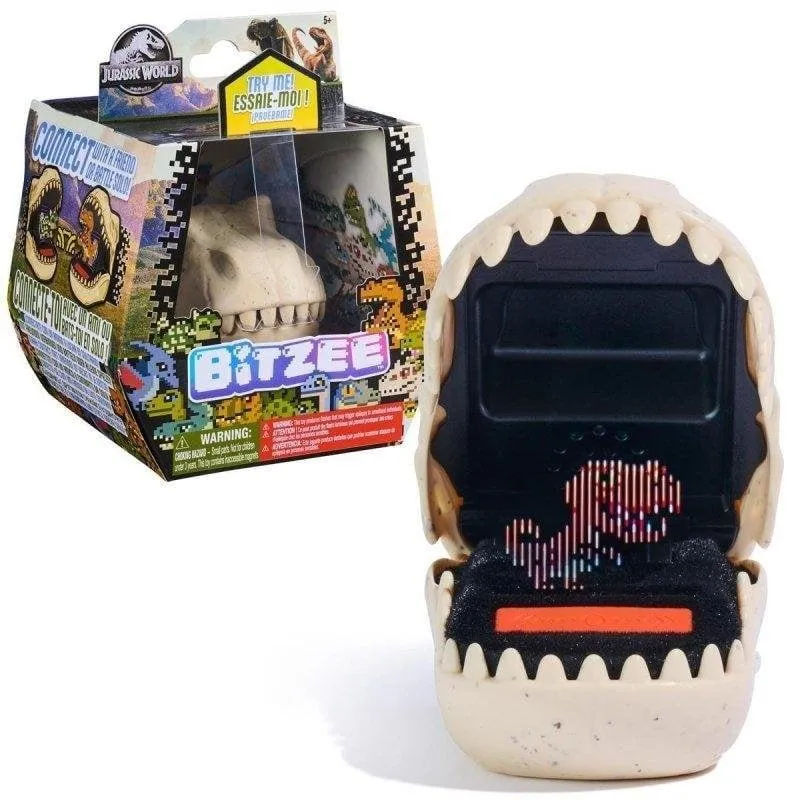 Giocattolo interattivo Spin Master Bitzee Jurassic World 25 dinosauri senza schermo - immagine 1