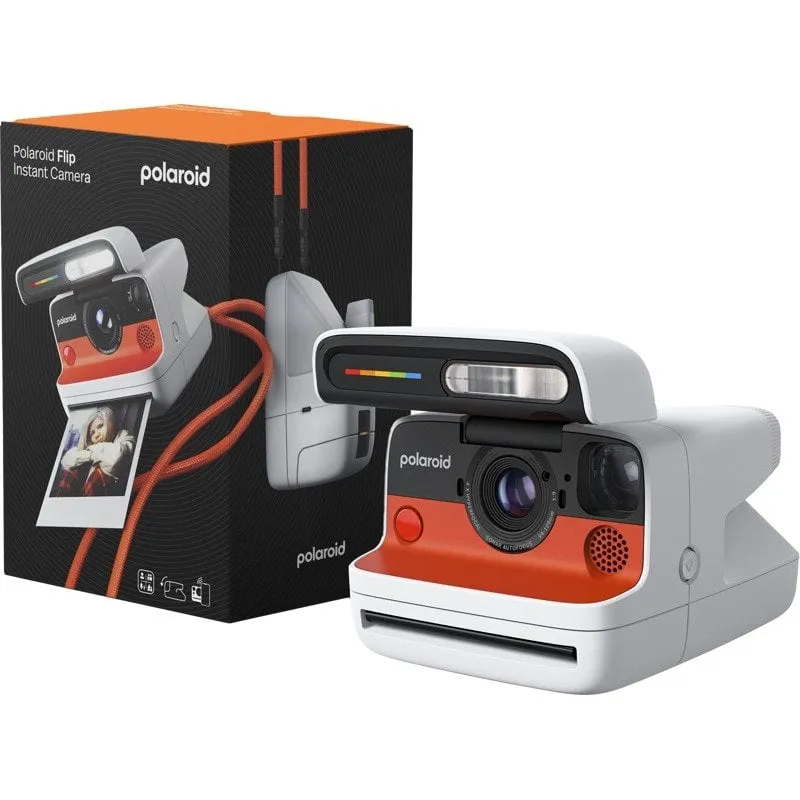 Fotocamera Digitale Polaroid Flip Schermo LED Bluetooth Autofocus Flash Integrato - immagine 1