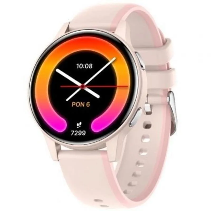 Forever iGo Watch 4 JW-600 Bluetooth 46mm AMOLED Rosa Autonomia 7 giorni IP67 - immagine 1