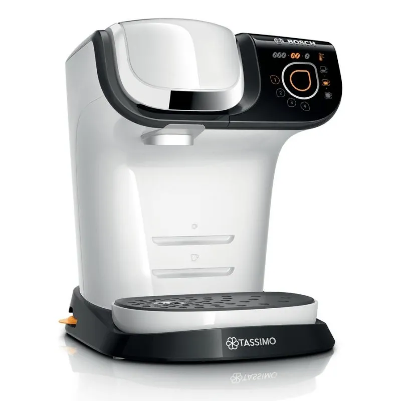 Caffettiera a Capsule Bosch My Way 2 1300W Touch Display Bianca - immagine 1