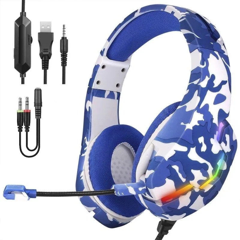 Auricolari Dam Electronics J10 cablati Jack 3.5 mm Gaming RGB Microfono Nero - immagine 1
