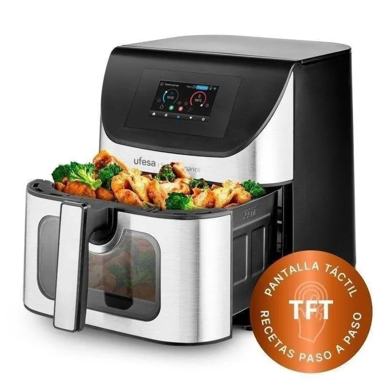 Friggitrice ad Aria Ufesa Swan Elegance Finestra 7,5 L 2200 W con App - immagine 1