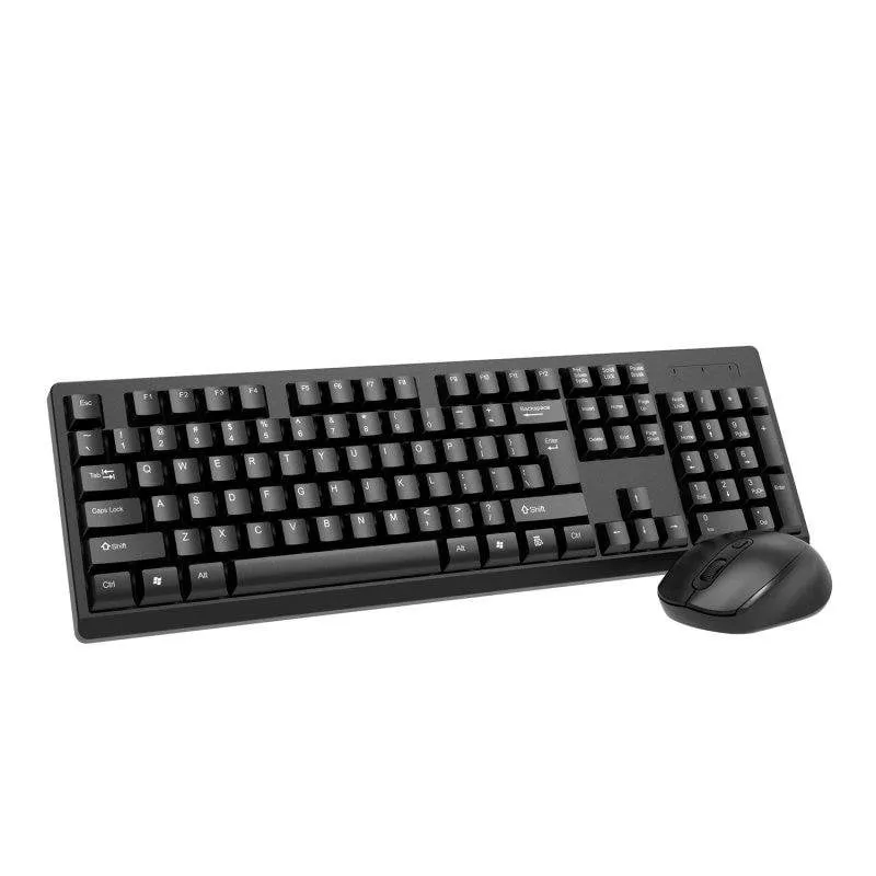 Mouse Dam Electronics CMK-326 Wireless 1600 DPI Nero Tastiera Inclusa - immagine 1
