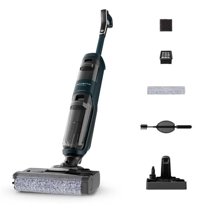 Aspirapolvere senza Fili Rowenta X-Clean 2 GZ2251E0 250W 35 minuti Filtro HEPA Lavapavimenti - immagine 1