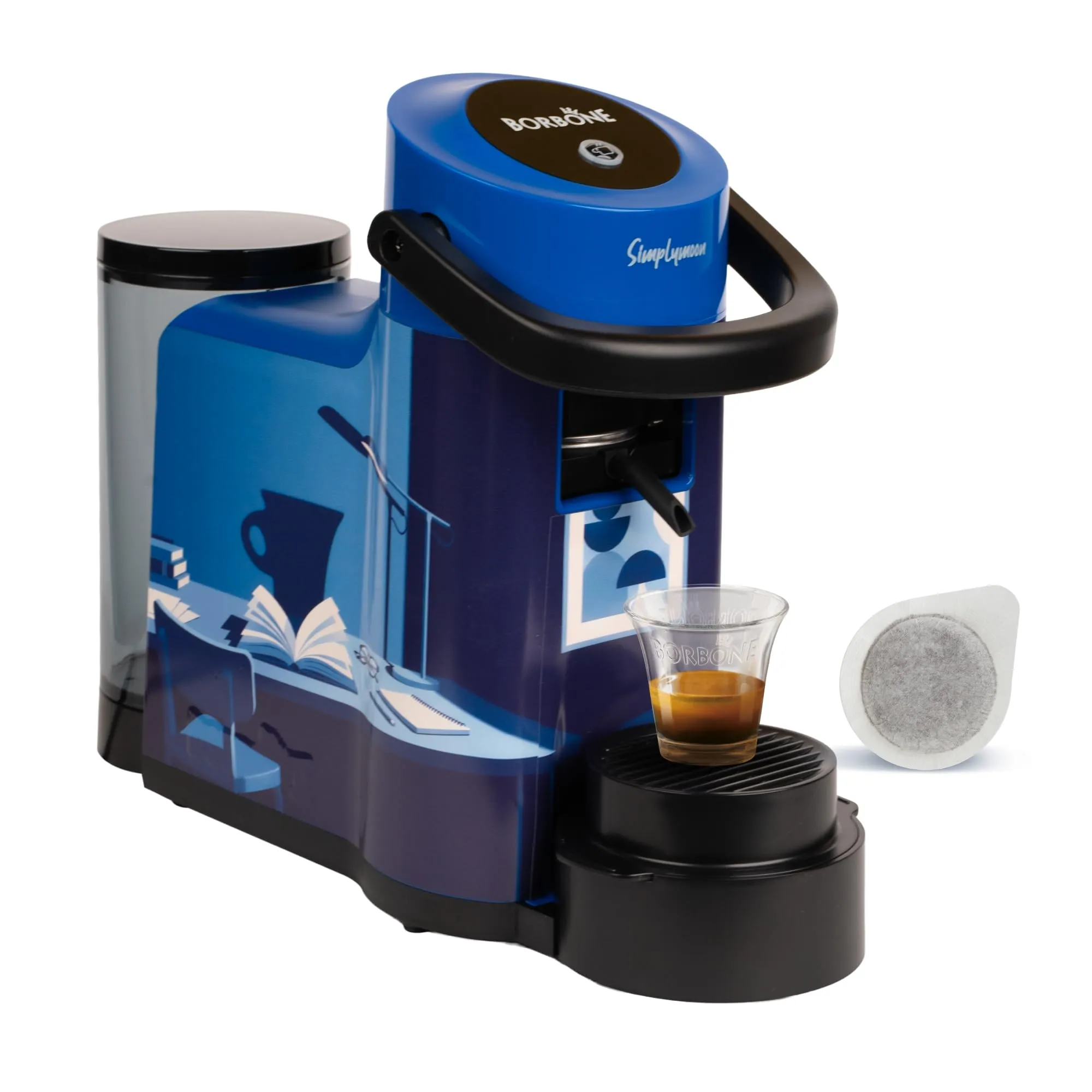 CAFFÈ BORBONE Simplymoon Macchina da Caffè a Cialde (Limited Edition 2, Macchina) - immagine 2