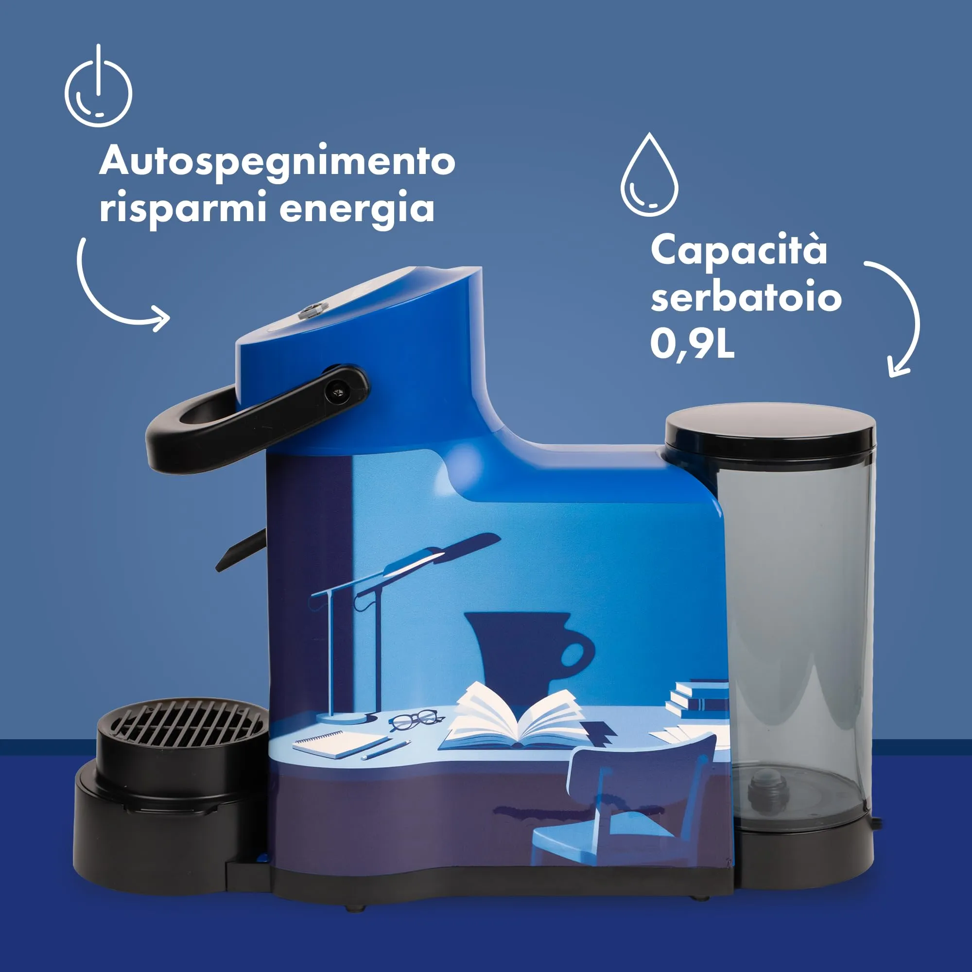 CAFFÈ BORBONE Simplymoon Macchina da Caffè a Cialde (Limited Edition 2, Macchina) - immagine 6