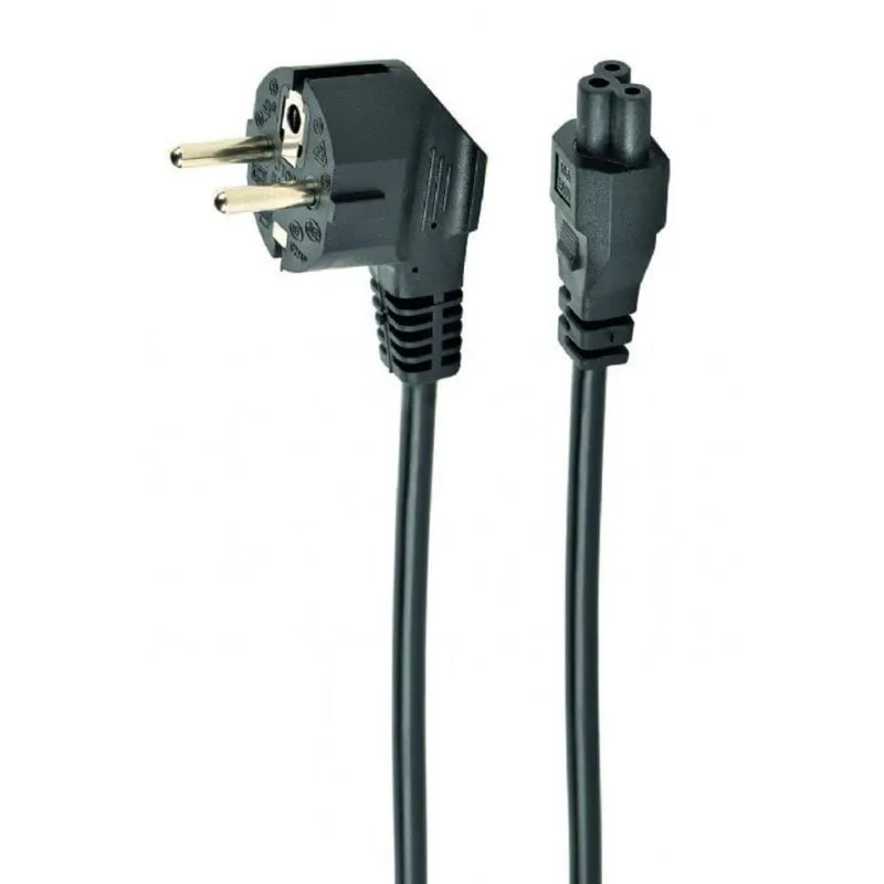 Cavo alimentazione Gembird PC-186-ML12-0.5M 0,5 m CEE 7/7 a C5 presa nera - immagine 1
