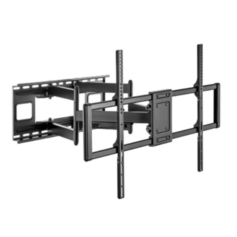Supporto TV Gembird WM-120ST-01 parete braccio doppio 120kg VESA max 120 pollici - immagine 1