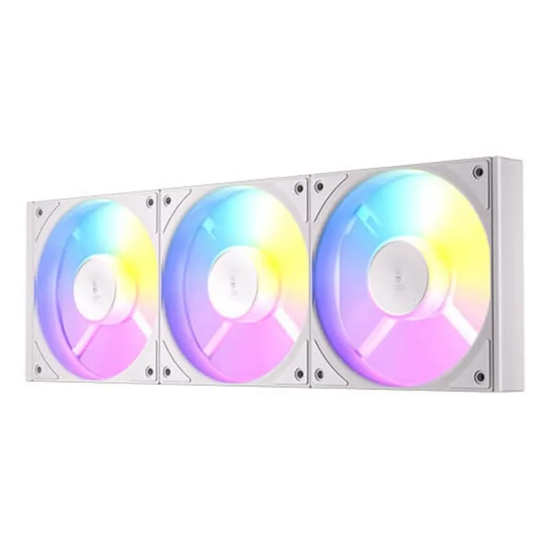 Refrigerazione ad aria Antec C120R ARGB White 120mm Kit 3 Ventole LED ARGB - immagine 1