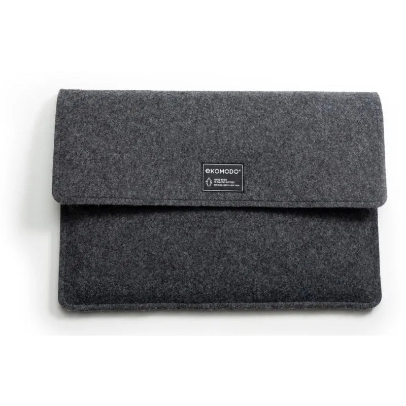 Borsa per laptop Ekomodo Lapatx Regular 13" poliestere riciclato grigia - immagine 1