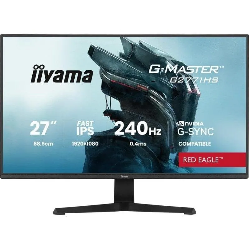 Monitor PC iiyama G-Master G2771HS-B1 27" FullHD 240Hz Fast IPS HDR10 0,4ms - immagine 1