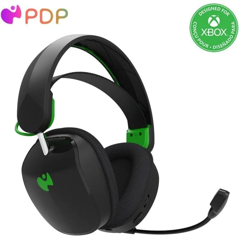 Cuffie wireless PDP Xbox Phantom Black 50 mm Bluetooth + Dongle - immagine 1
