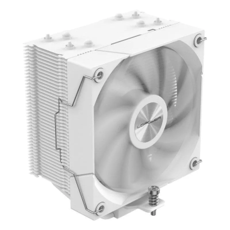 Refrigerazione Aria LC-Power Socket Intel AM5 AM4 120mm LC-CC-120-W4 PWM Bianco - immagine 1