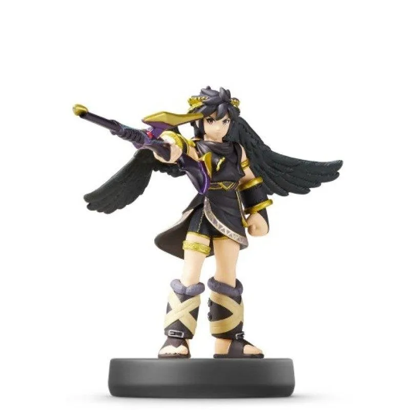 Amiibo Nintendo Dark Pit Super Smash Bros Multicolore Chip NFC - immagine 1