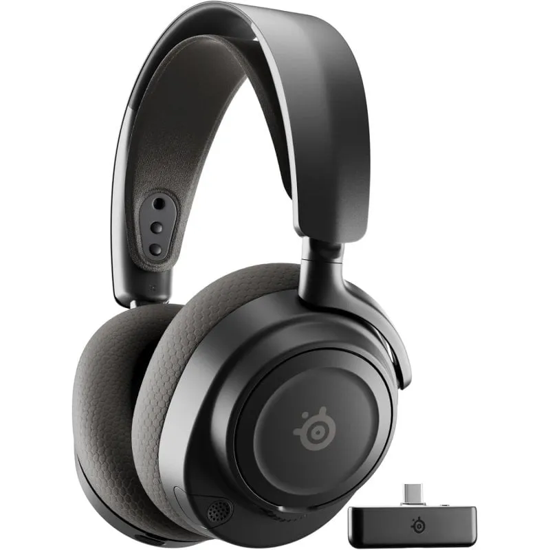 Auricolari Steelseries Arctis Nova 7 Gen 2 Wireless Bluetooth Gaming Magenta Nero - immagine 1